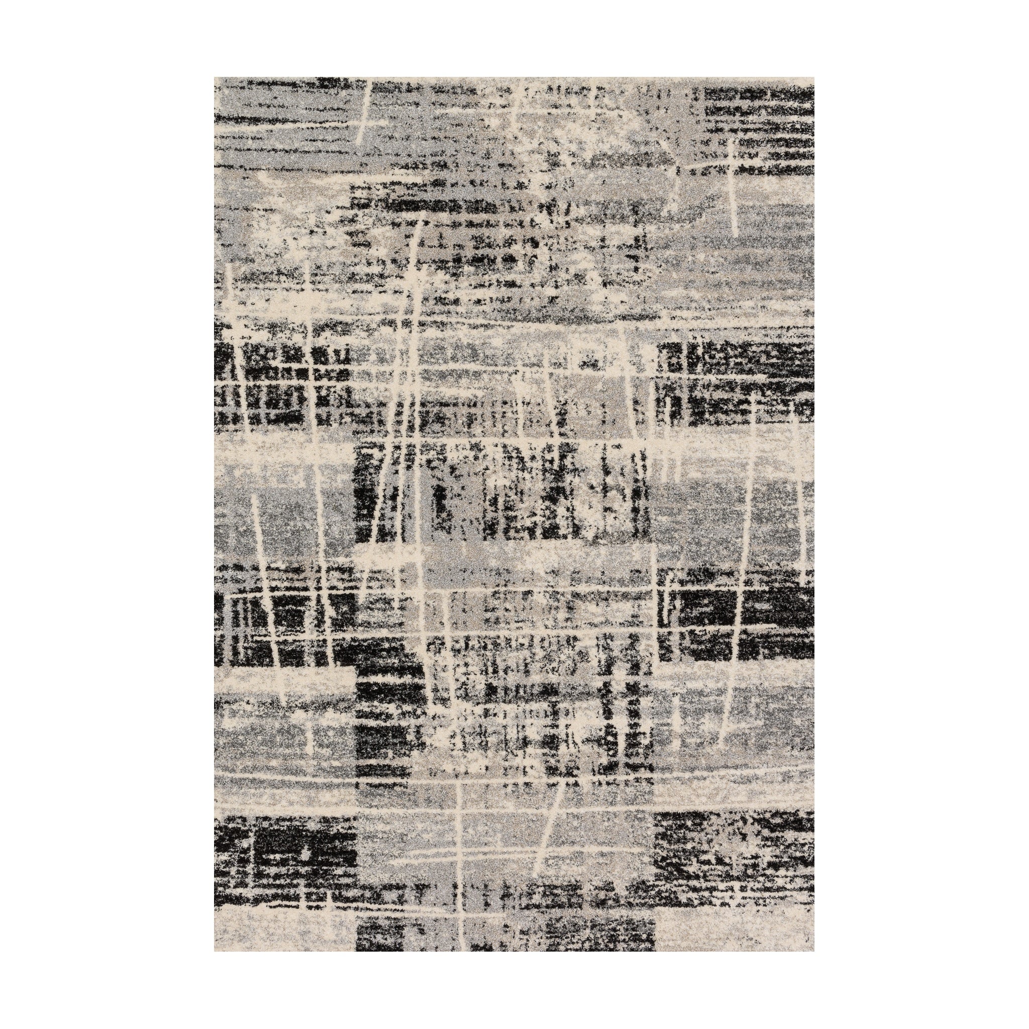 Loloi Emory Grey / Multi Rug RUGS - synthetic Loloi 5'3" x 7'7"