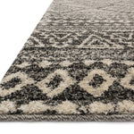 Loloi Emory Graphite / Ivory Rug RUGS - synthetic Loloi
