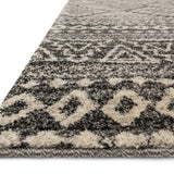 Loloi Emory Graphite / Ivory Rug RUGS - synthetic Loloi