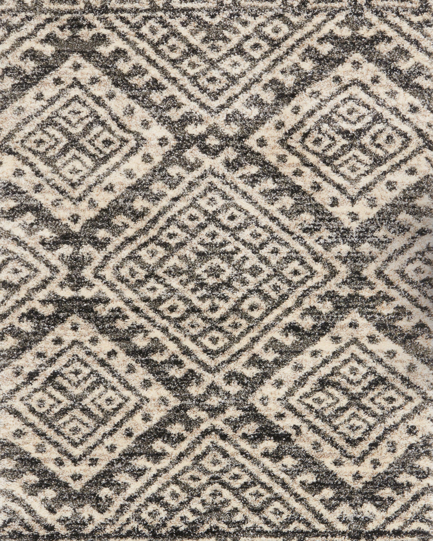 Loloi Emory Graphite / Ivory Rug RUGS - synthetic Loloi