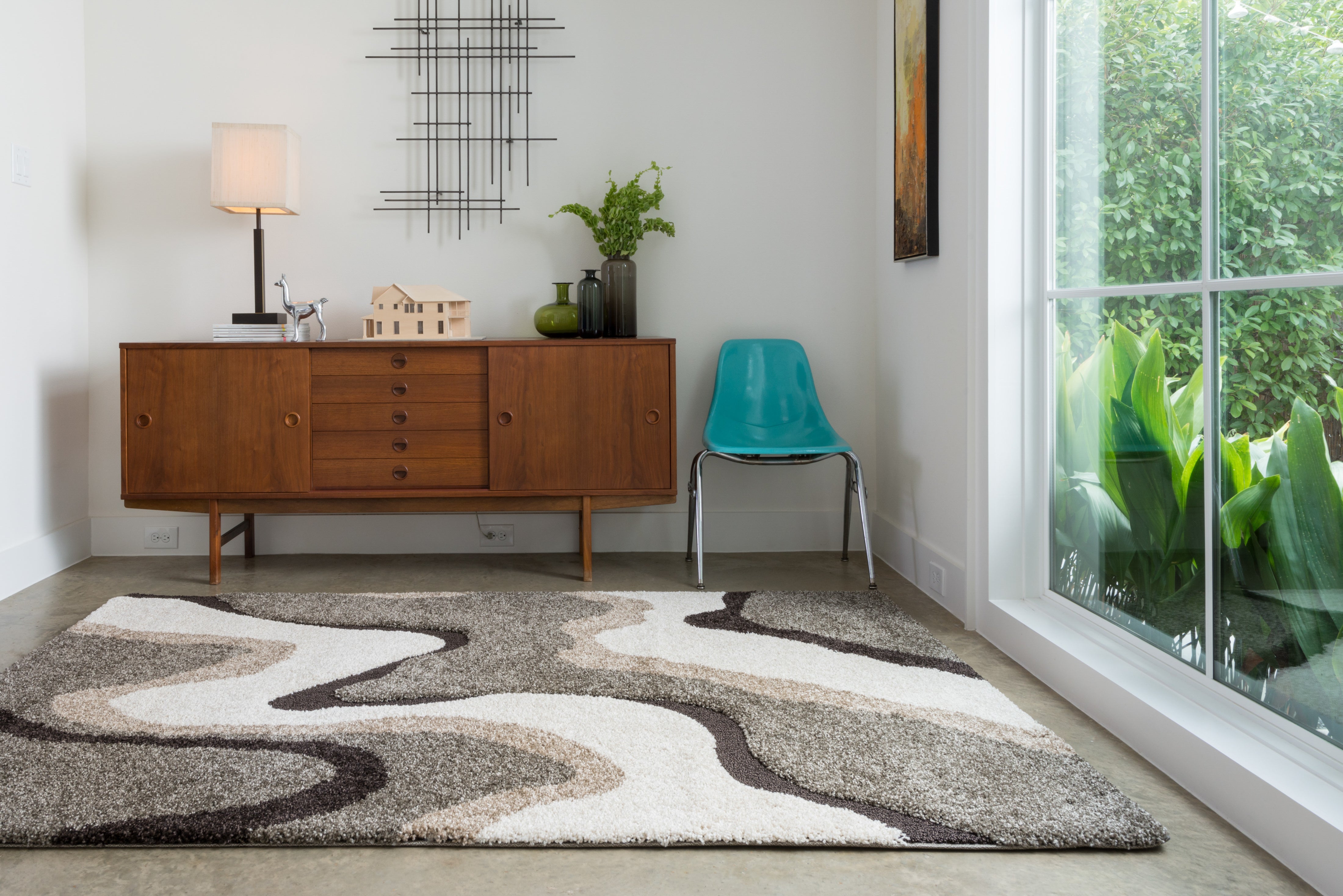 Loloi Enchant Multi Square Rug RUGS - synthetic Loloi