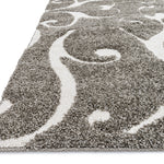 Loloi Enchant Smoke Square Rug RUGS - synthetic Loloi