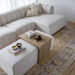 Elli Sectional - Cream - Rug & Weave