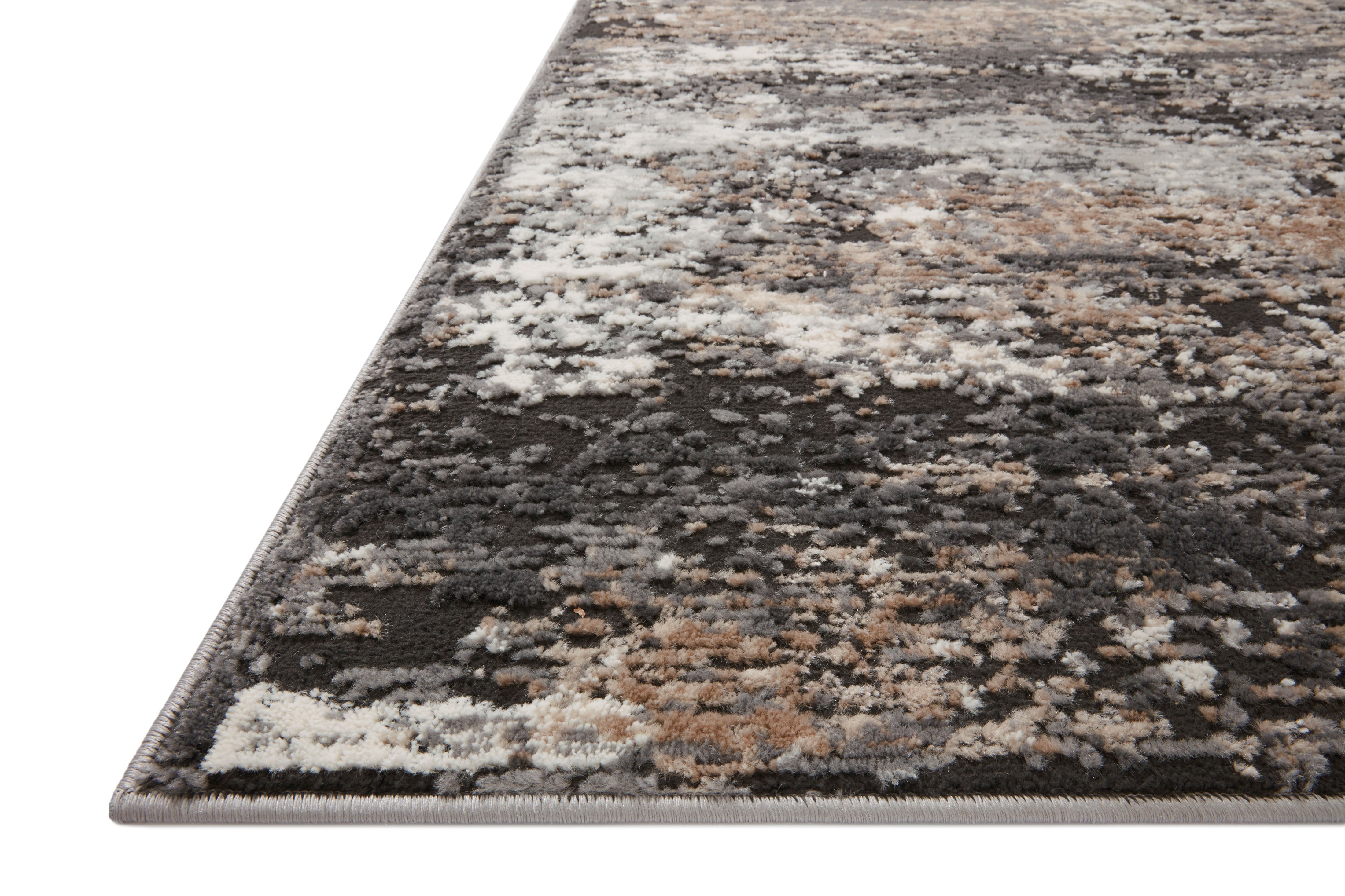 Loloi Estelle Charcoal / Granite Rug RUGS - synthetic Loloi