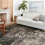 Loloi Estelle Charcoal / Granite Rug RUGS - synthetic Loloi