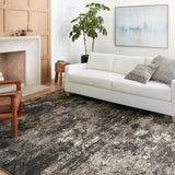Loloi Estelle Charcoal / Granite Rug RUGS - synthetic Loloi