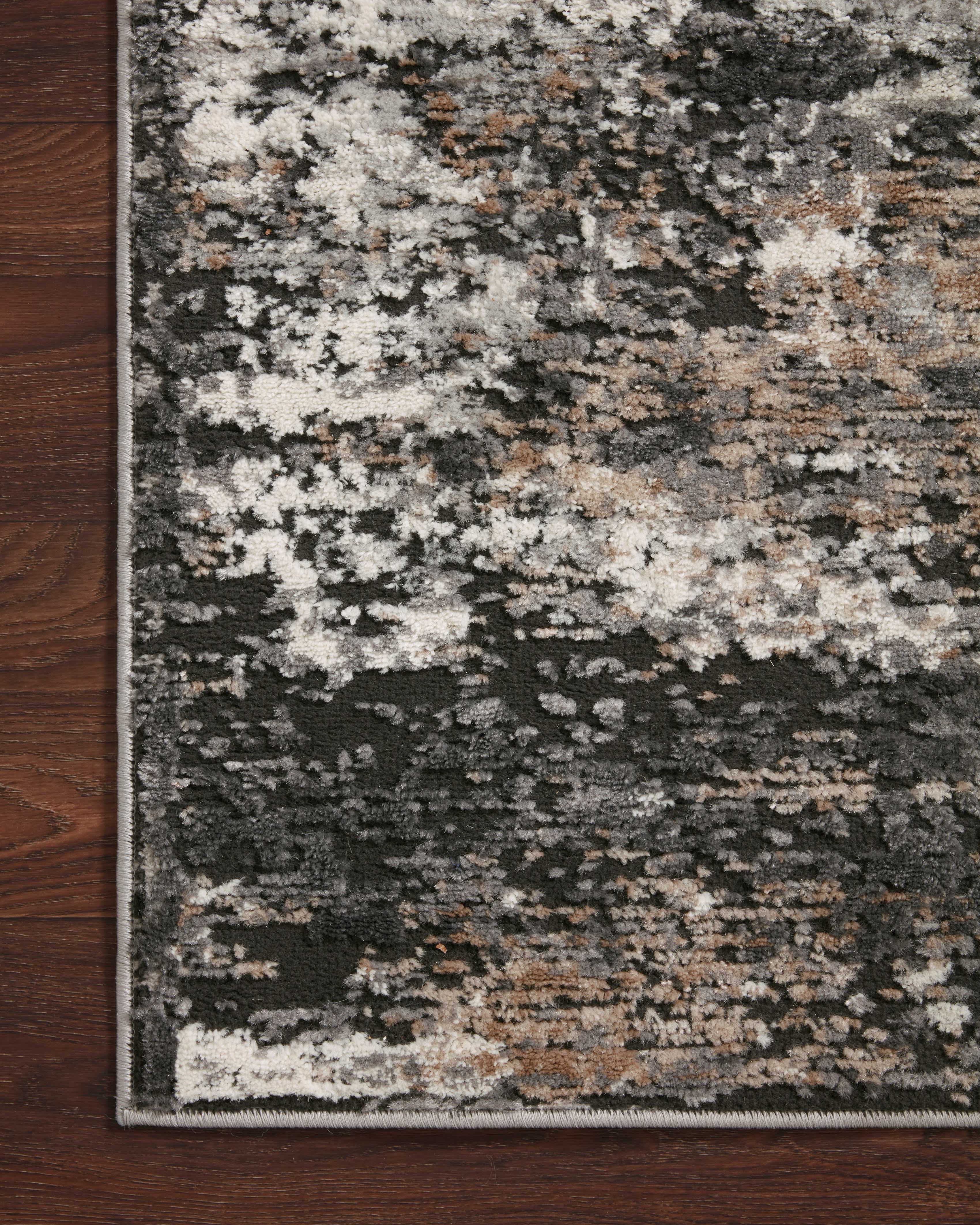 Loloi Estelle Charcoal / Granite Rug RUGS - synthetic Loloi