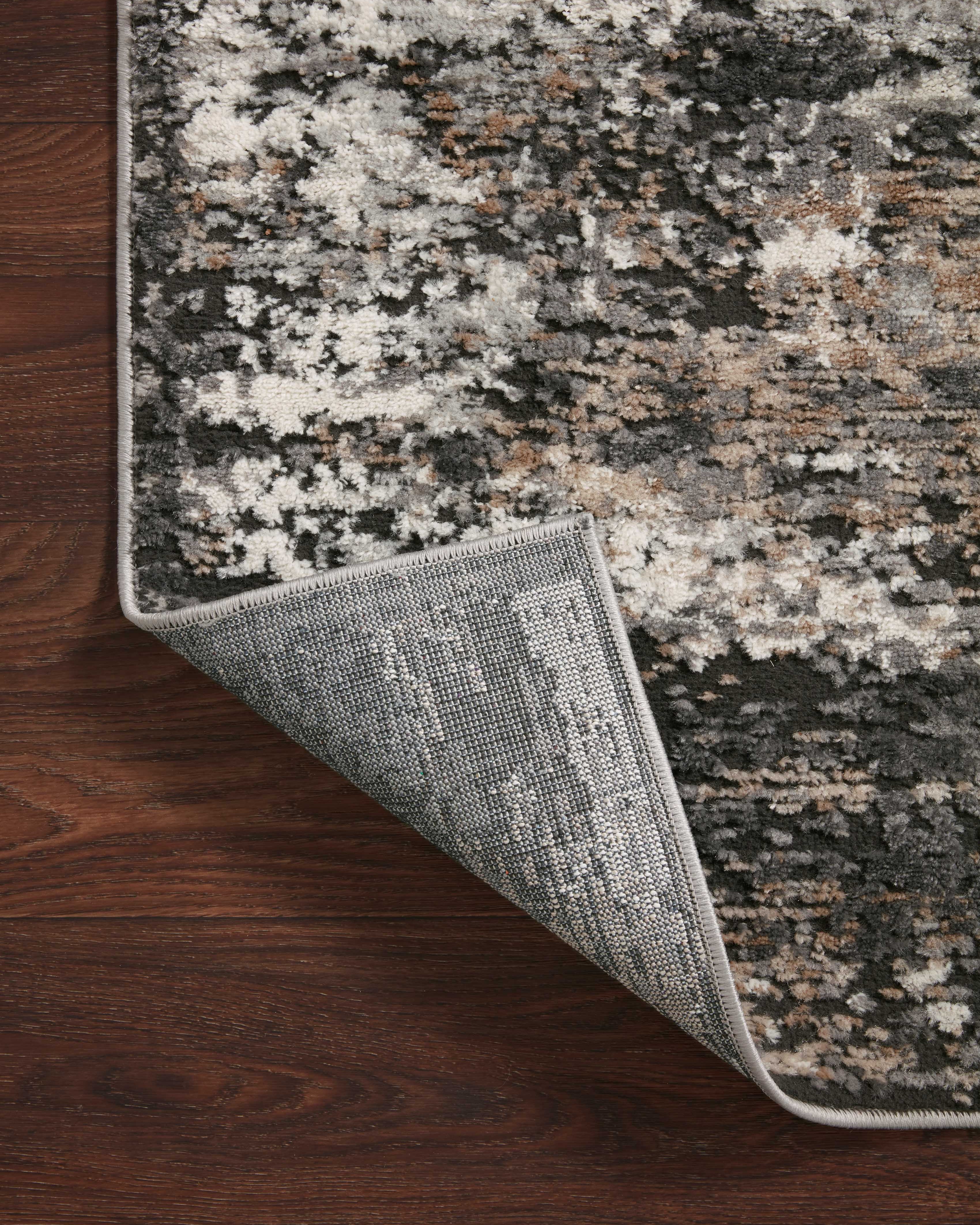 Loloi Estelle Charcoal / Granite Rug RUGS - synthetic Loloi