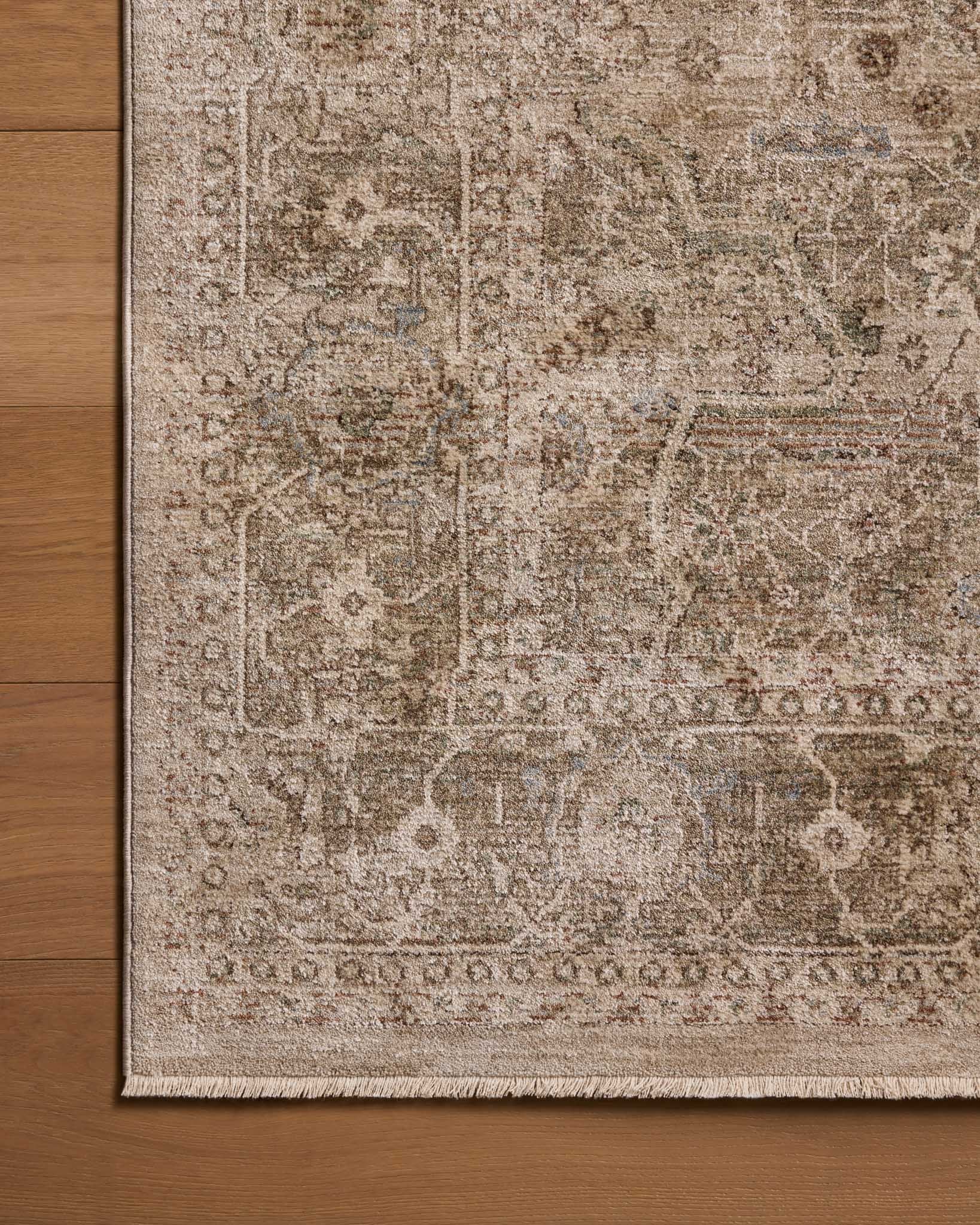 Amber Lewis x Loloi Ethel Sage / Natural Rug – 4