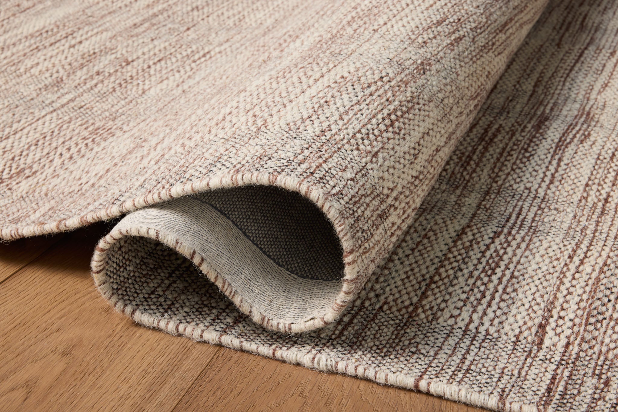 Chris Loves Julia x Loloi Eugene Chestnut / Ivory Rug - Rug & Weave