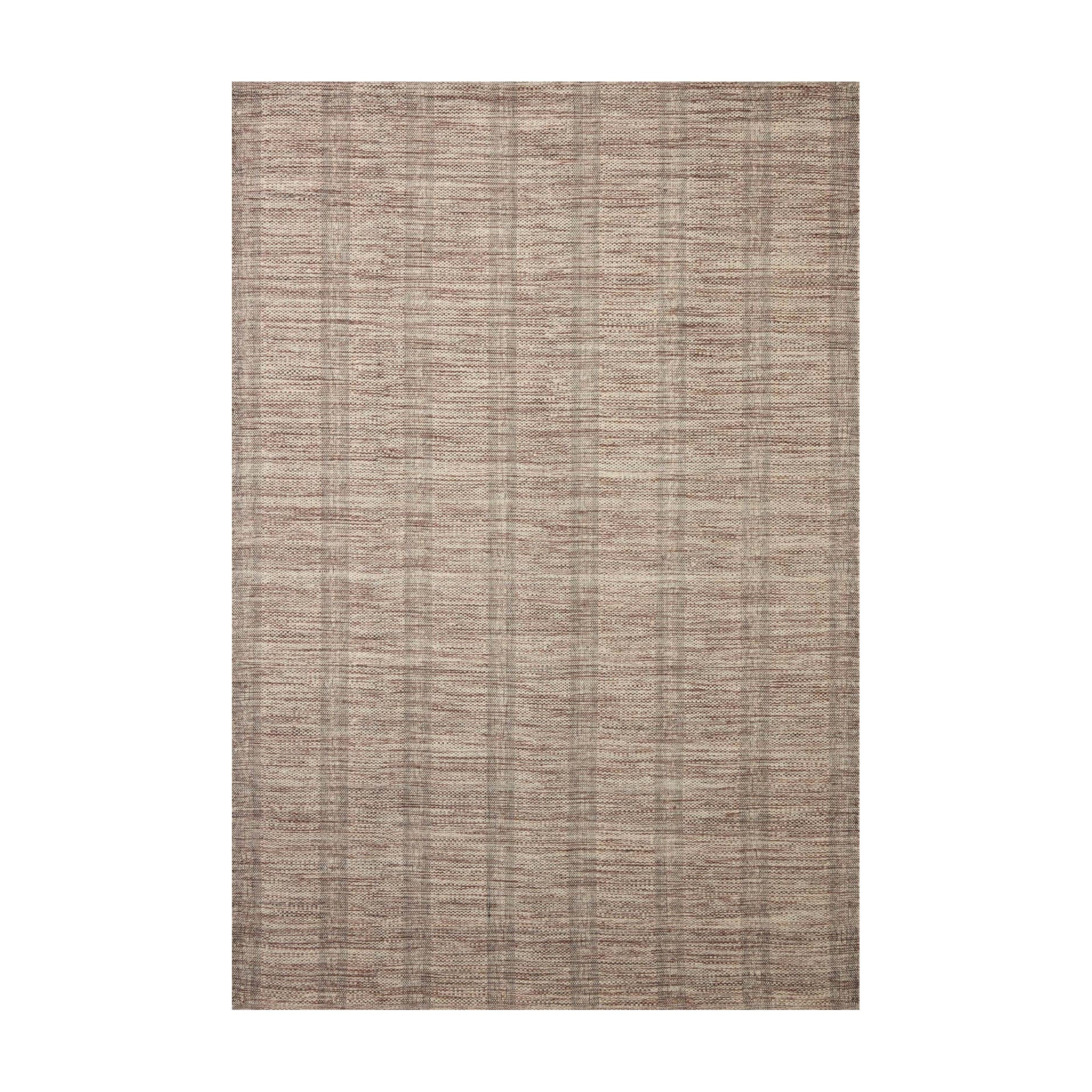 Chris Loves Julia x Loloi Eugene Chestnut / Ivory Rug