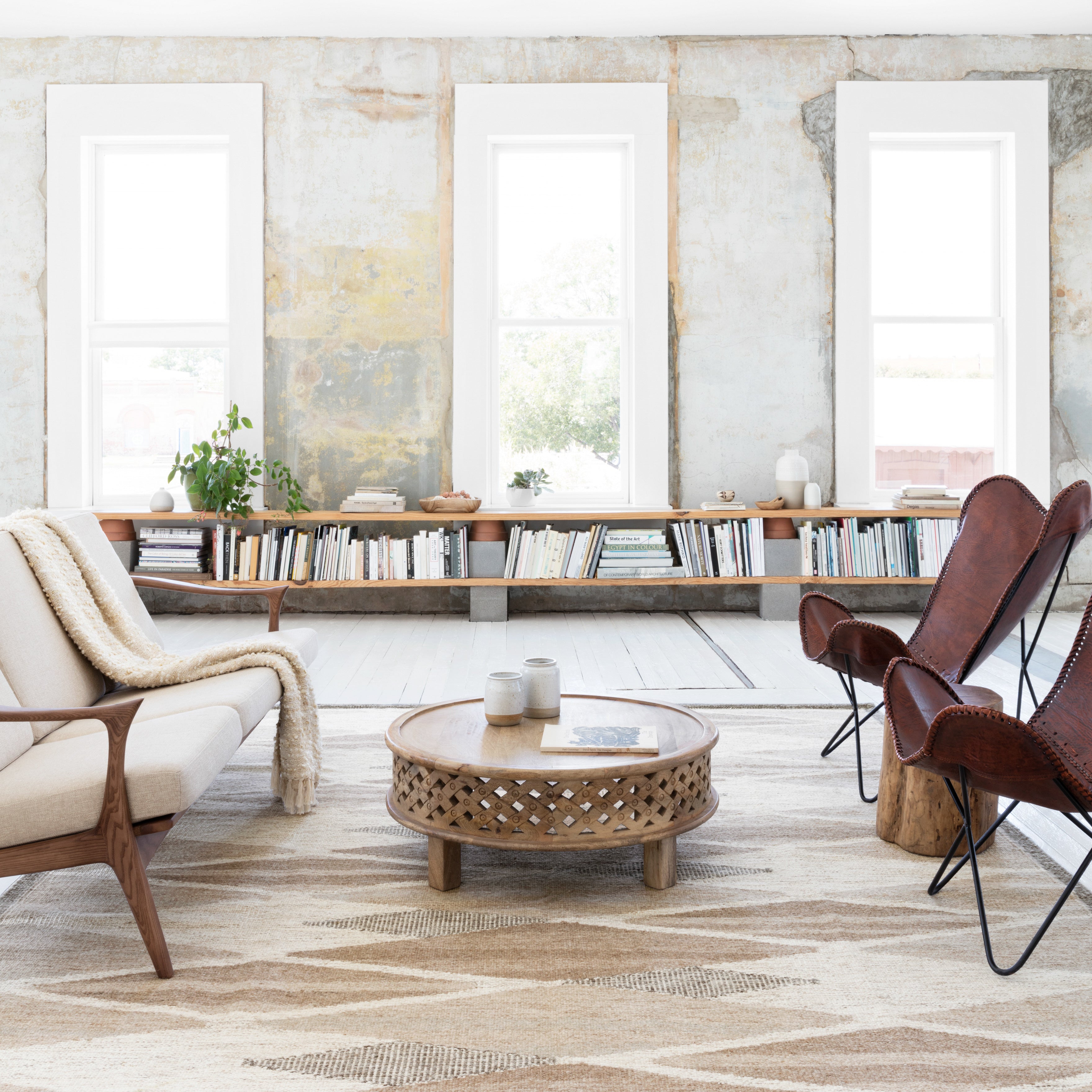 Loloi Evelina Taupe / Bark Rug RUGS - wool Loloi