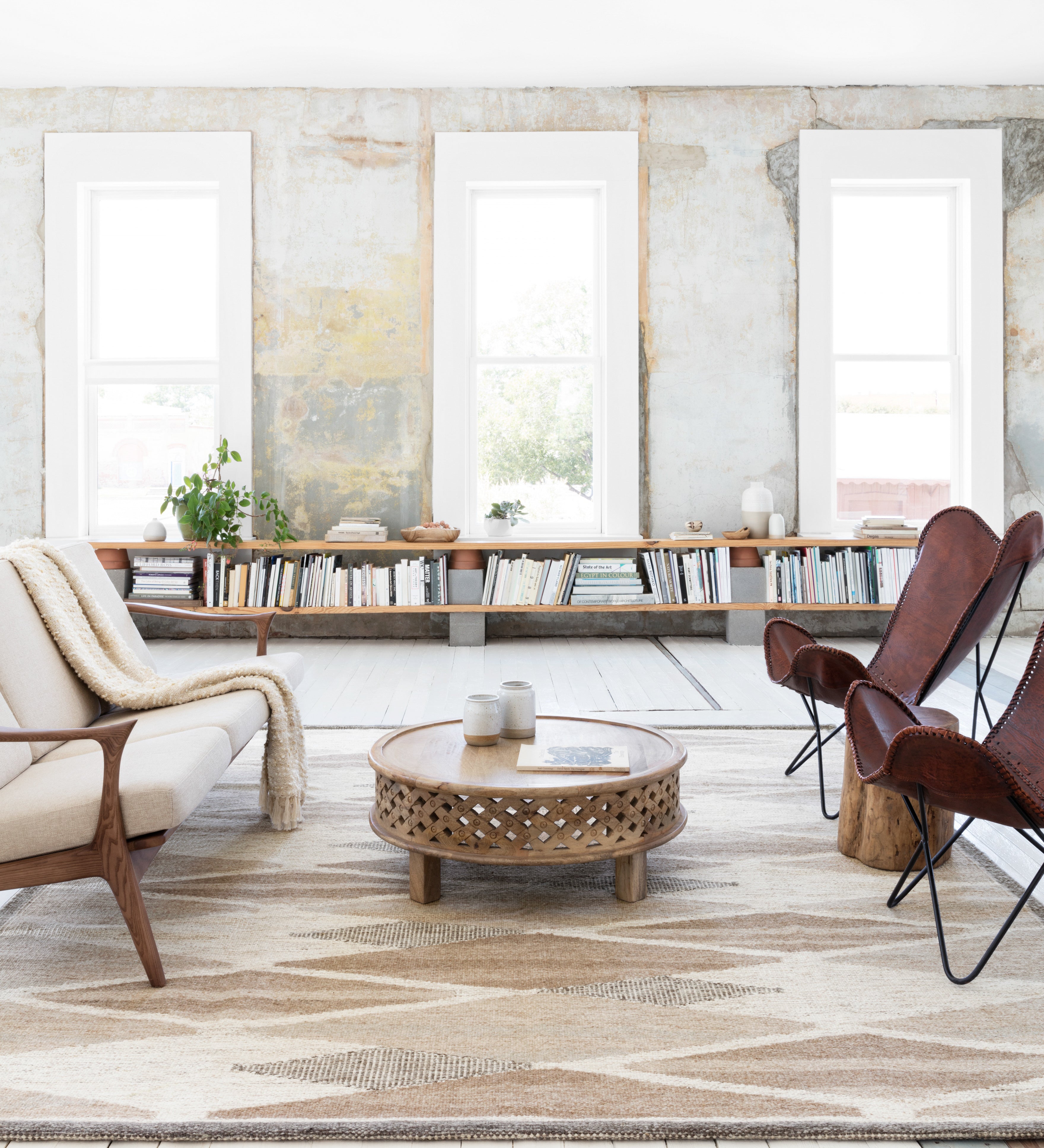 Loloi Evelina Taupe / Bark Rug RUGS - wool Loloi