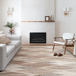 Loloi Evelina Taupe / Bark Rug RUGS - wool Loloi