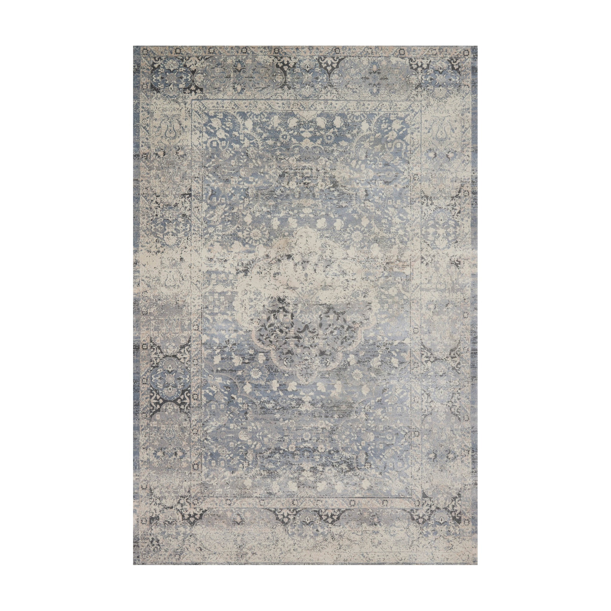 Magnolia Home By Joanna Gaines x Loloi Everly Mist / Mist Rug RUGS - synthetic Loloi 3'7" x 5'7"