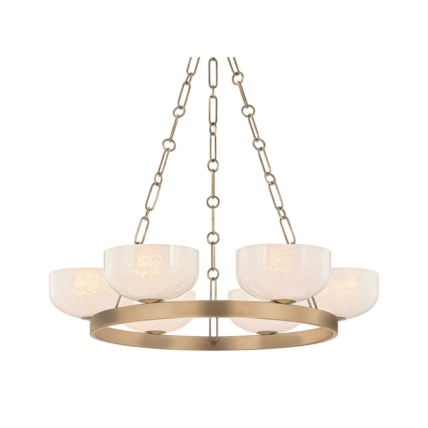 Caelum Chandelier LIGHTING - Chandelier Hudson Valley Lighting Patina Brass 32"