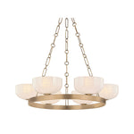Caelum Chandelier LIGHTING - Chandelier Hudson Valley Lighting Patina Brass 32"