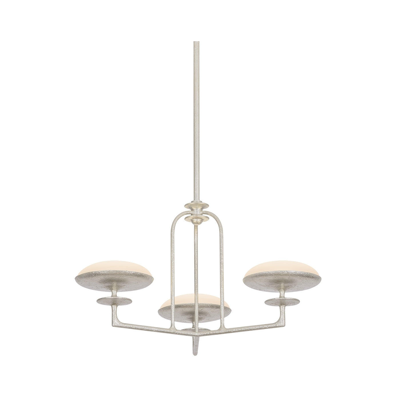 Pacific Chandelier LIGHTING - Chandelier Hudson Valley Lighting Warm Silver Leaf 27"