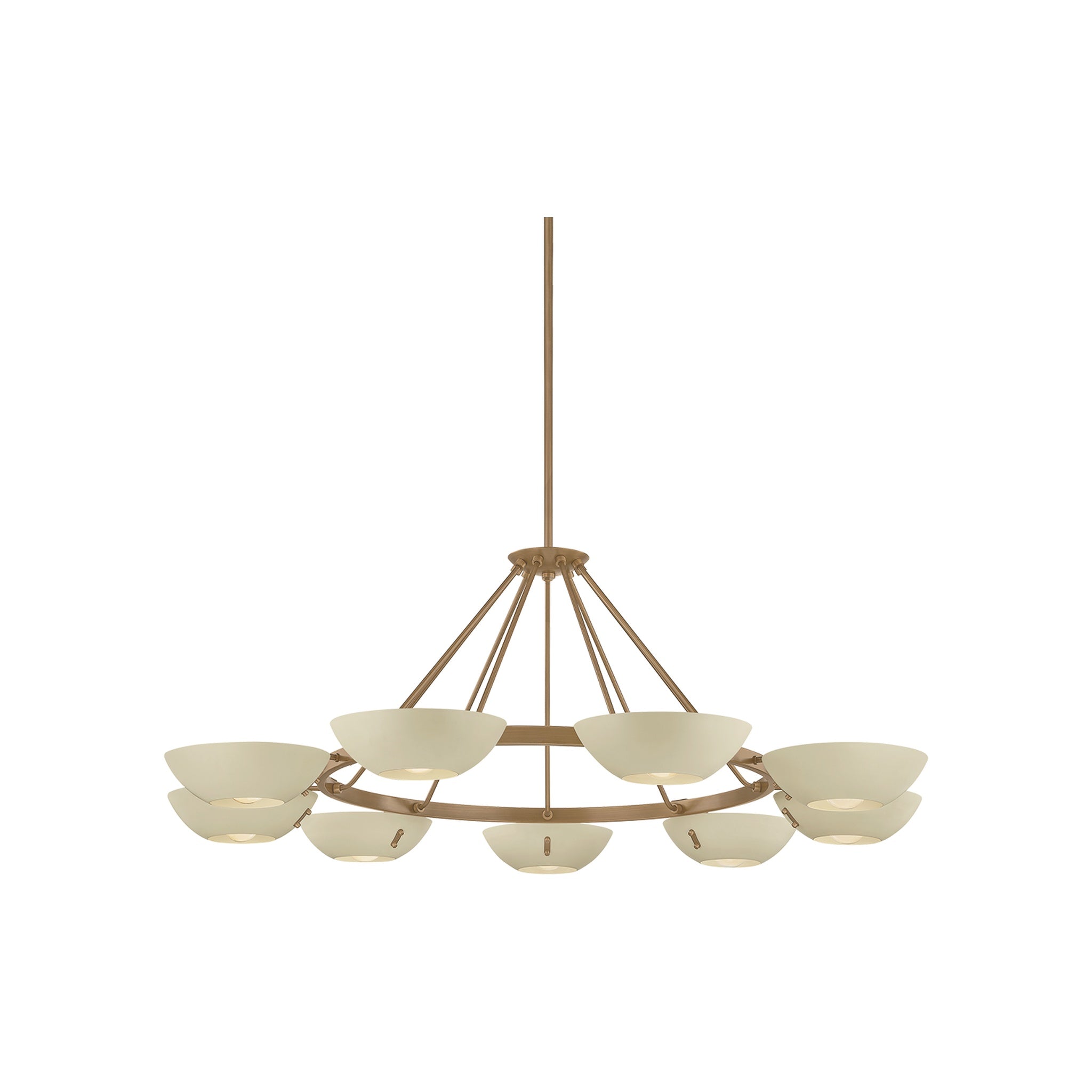 Alturas Chandelier LIGHTING - chandelier Hudson Valley Lighting Patina Brass Large
