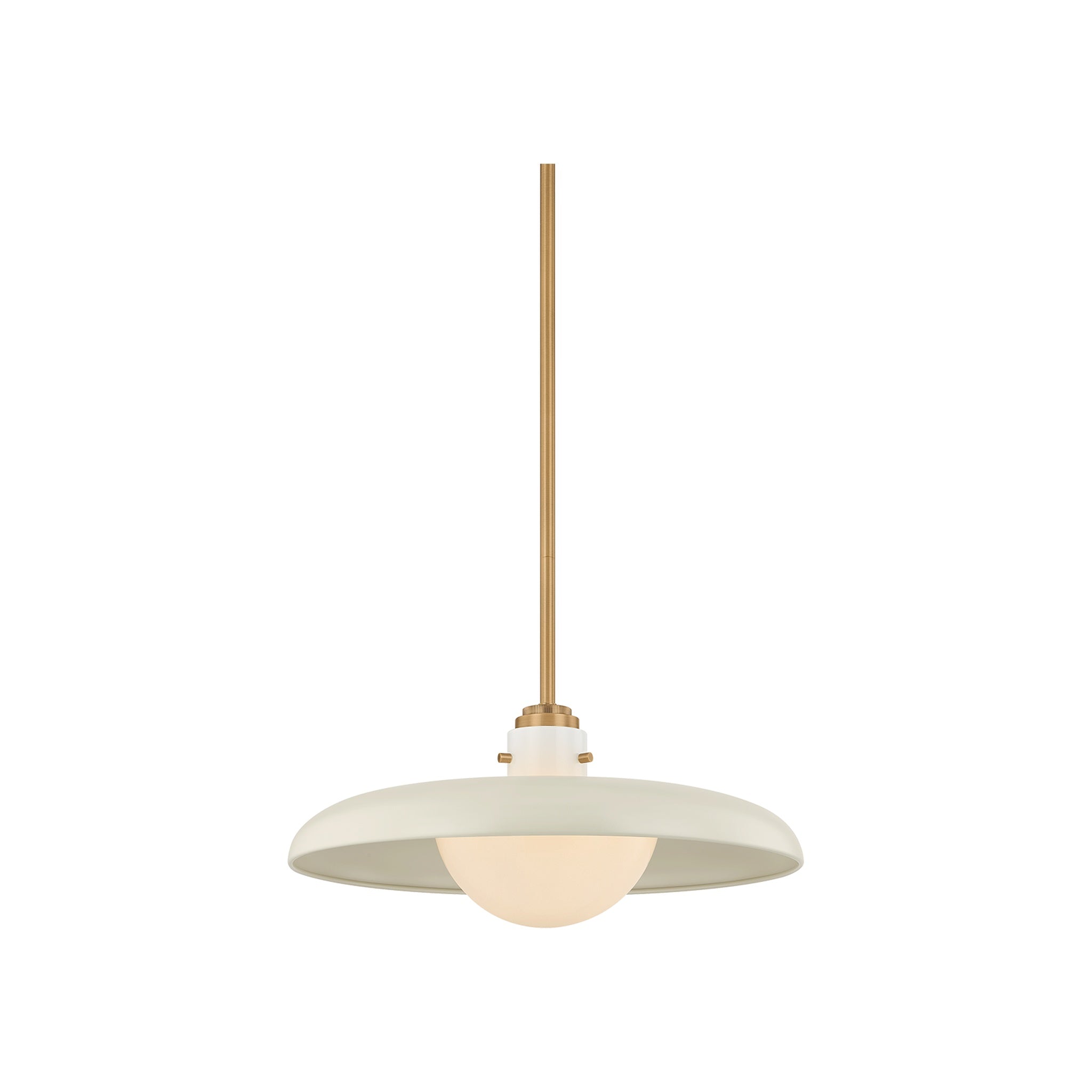 Gustavo Pendant LIGHTING - pendant Hudson Valley Lighting Patina Brass Small