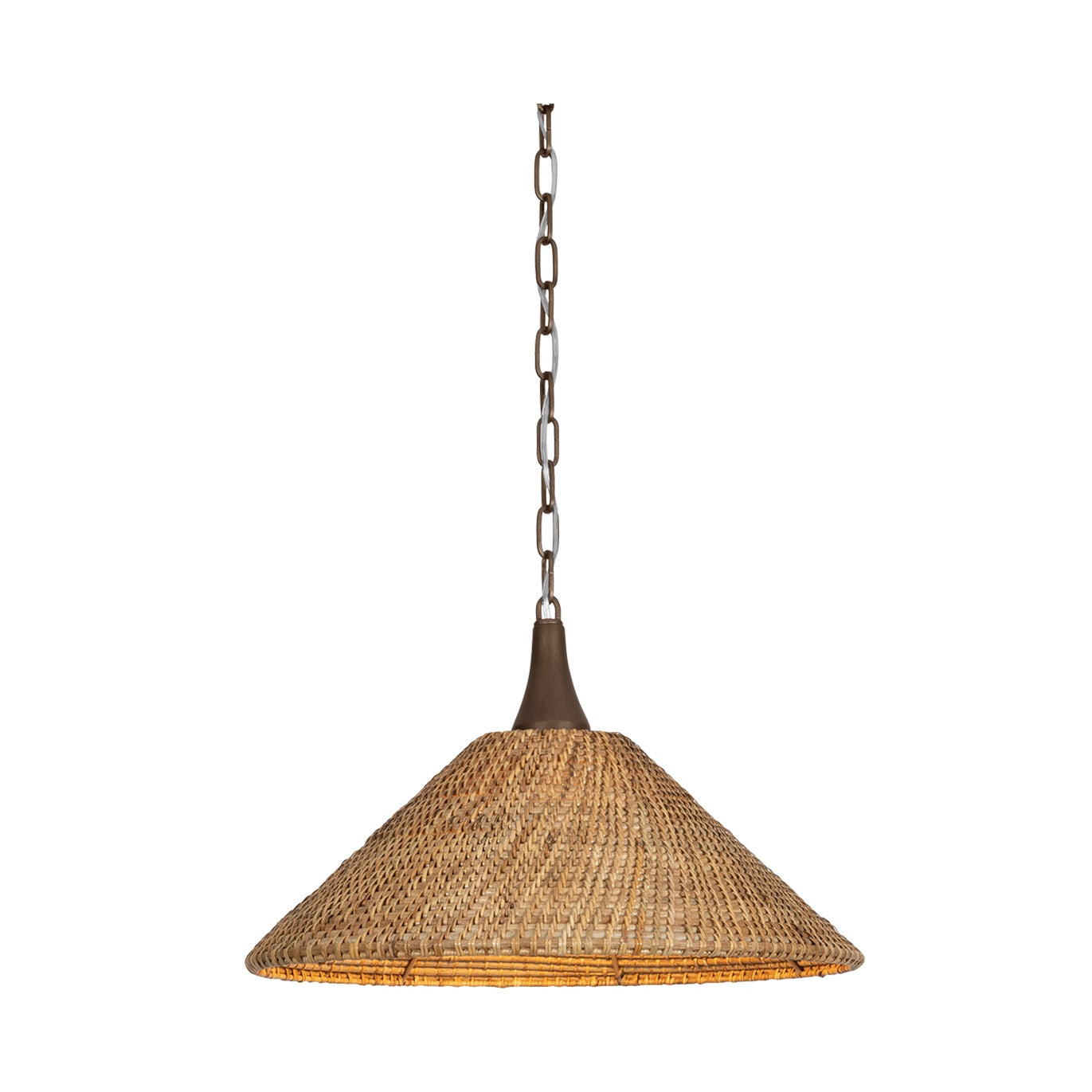 Kenzo Pendant LIGHTING - Pendant Hudson Valley Lighting Bronze Leaf 21"