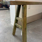 FLOOR MODEL - Vintage Wood Bench FURNITURE - floor model Blue Ocean Traders