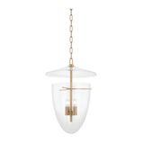 Tully Lantern LIGHTING - Lantern Hudson Valley Lighting Patina Brass 18"