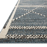 Loloi Fabian Denim / Charcoal Rug RUGS - synthetic Loloi