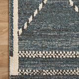 Loloi Fabian Denim / Charcoal Rug RUGS - synthetic Loloi