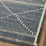 Loloi Fabian Denim / Charcoal Rug RUGS - synthetic Loloi
