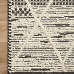 Loloi Fabian Charcoal / Ivory Diamond Rug 2-RUGS - patterned Loloi