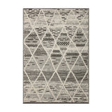 Loloi Fabian Charcoal / Ivory Square Rug No.1