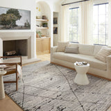 Loloi Fabian Grey / Charcoal Rug RUGS - synthetic Loloi