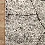 Loloi Fabian Grey / Charcoal Rug RUGS - synthetic Loloi