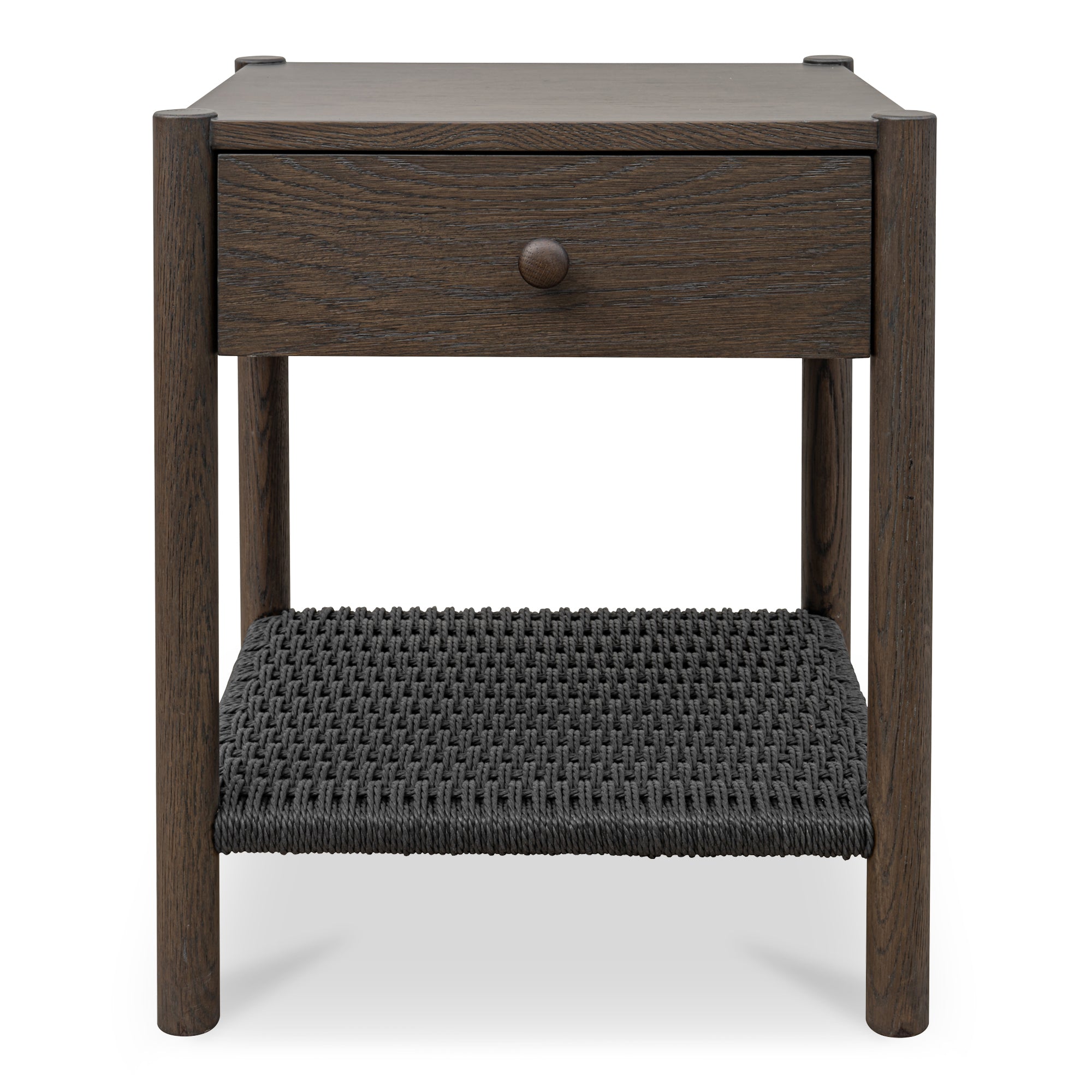 Milligan Nightstand FURNITURE - nightstands Moe's Furniture Brown