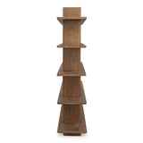 Cadman Large Bookcase Dark Brown Furniture - Bookshelves Moe's Furniture
