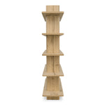 Cadman Large Bookcase Rustic Oak Furniture - Bookshelves Moe's Furniture