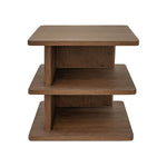 Cadman Side Table Furniture - Side Tables Moe's Furniture Brown