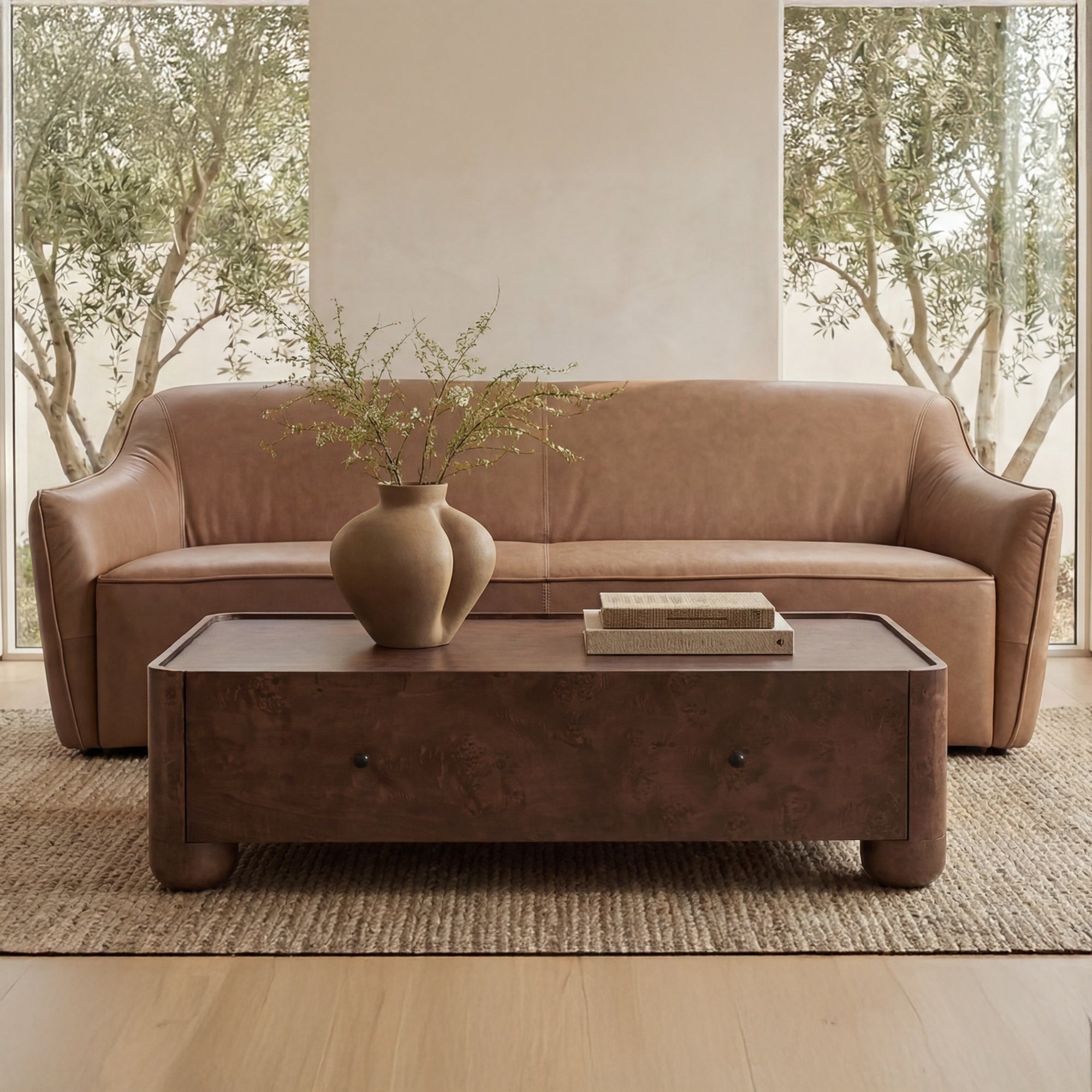 Garrick Coffee Table FURNITURE - coffee table Moe's Furniture