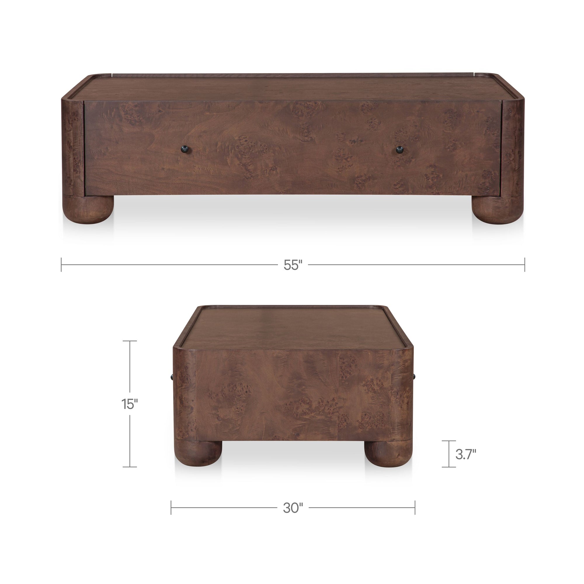 Garrick Coffee Table FURNITURE - coffee table Moe's Furniture