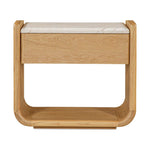Enns Nightstand FURNITURE - nightstand Moe's Furniture Natural