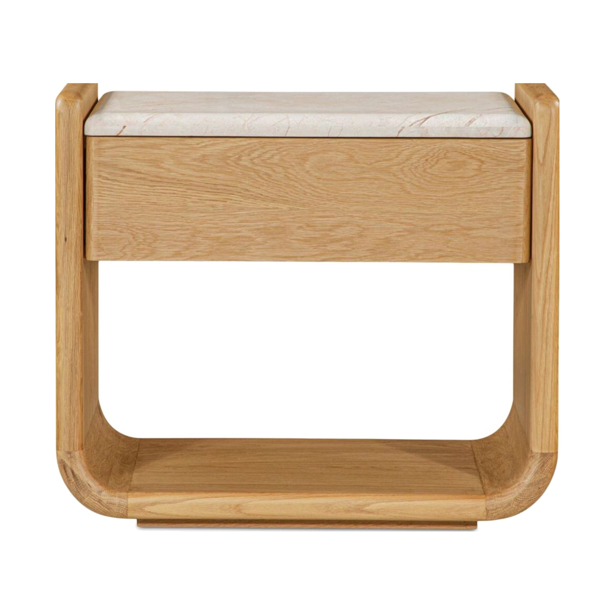 Enns Nightstand FURNITURE - nightstand Moe's Furniture Natural