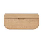 Hettie Floating Nightstand FURNITURE - nightstand Moe's Furniture Natural