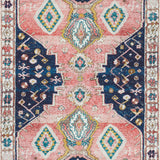 Loloi Fiona Rust / Navy Rug RUGS - synthetic Loloi