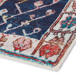 Loloi Fiona Rust / Navy Rug RUGS - synthetic Loloi
