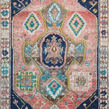 Loloi Fiona Rust / Navy Rug RUGS - synthetic Loloi