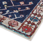 Loloi Fiona Rust / Navy Rug RUGS - synthetic Loloi