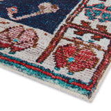 Loloi Fiona Rust / Navy Rug RUGS - synthetic Loloi