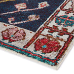 Loloi Fiona Rust / Navy Rug RUGS - synthetic Loloi