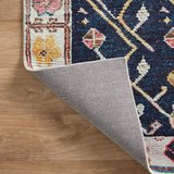 Loloi Fiona Rust / Navy Rug RUGS - synthetic Loloi